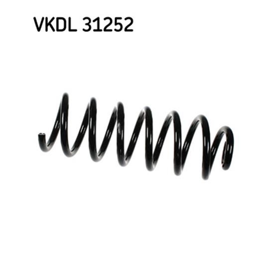 SKF Suspension Spring VKDL 31252