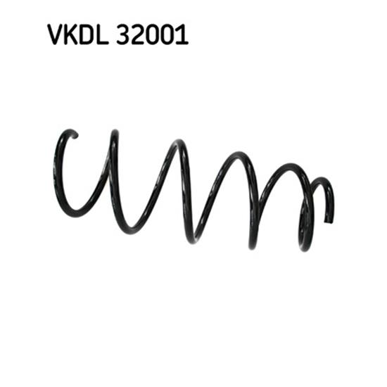 SKF Suspension Spring VKDL 32001