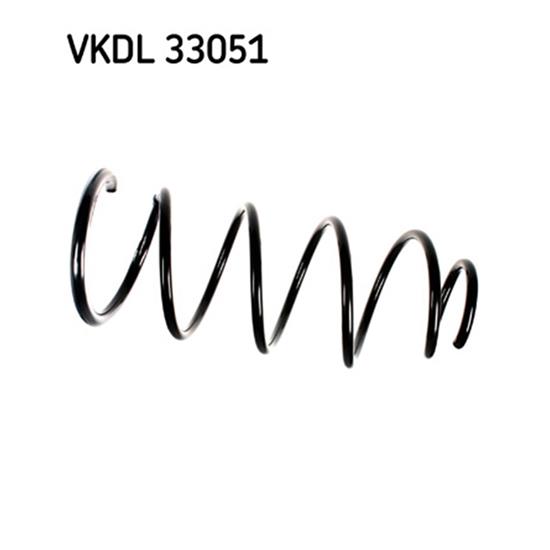 SKF Suspension Spring VKDL 33051
