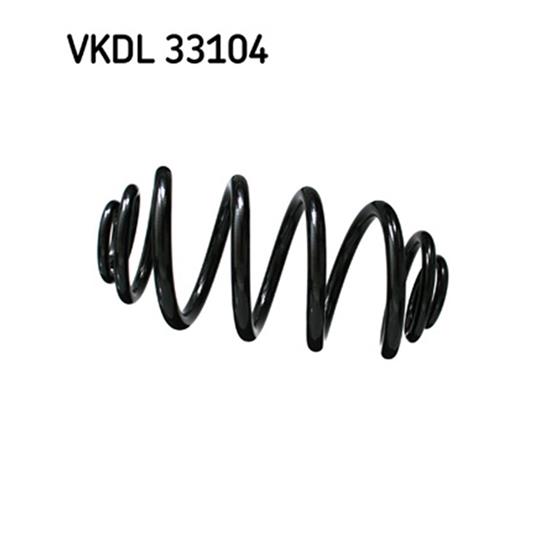 SKF Suspension Spring VKDL 33104