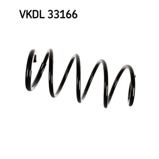 SKF Suspension Spring VKDL 33166