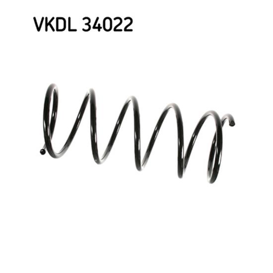 SKF Suspension Spring VKDL 34022