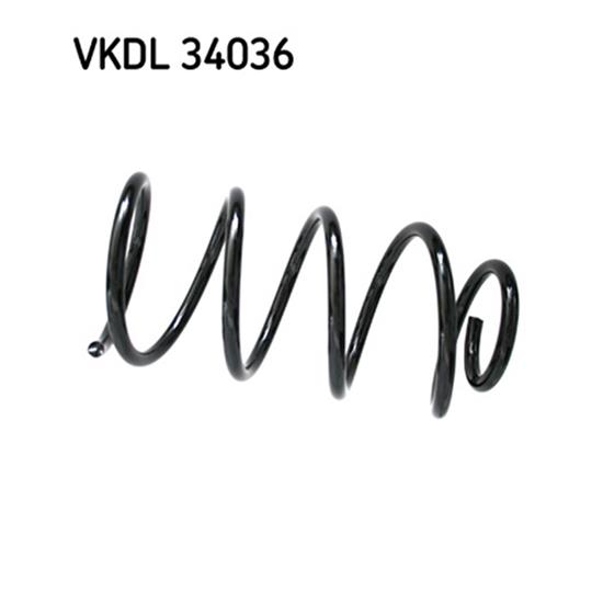 SKF Suspension Spring VKDL 34036