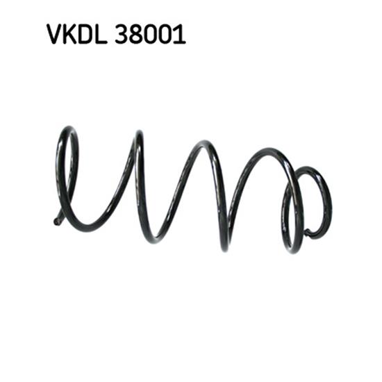 SKF Suspension Spring VKDL 38001