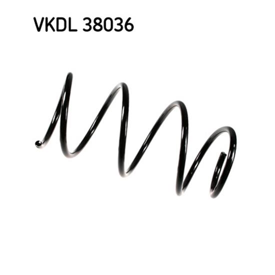 SKF Suspension Spring VKDL 38036