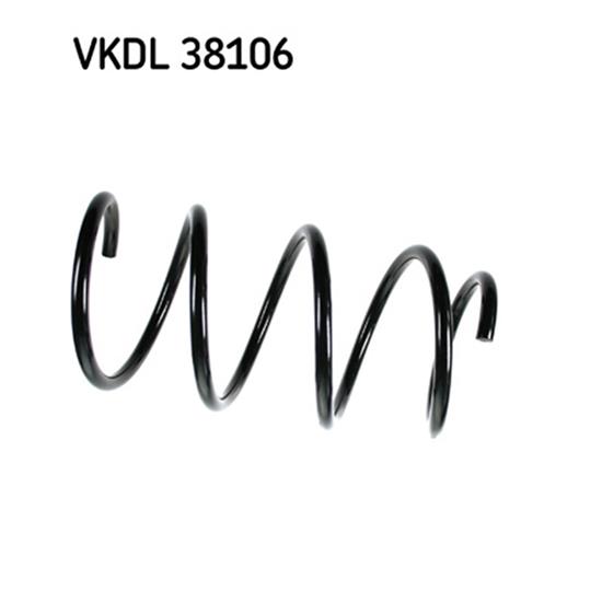 SKF Suspension Spring VKDL 38106