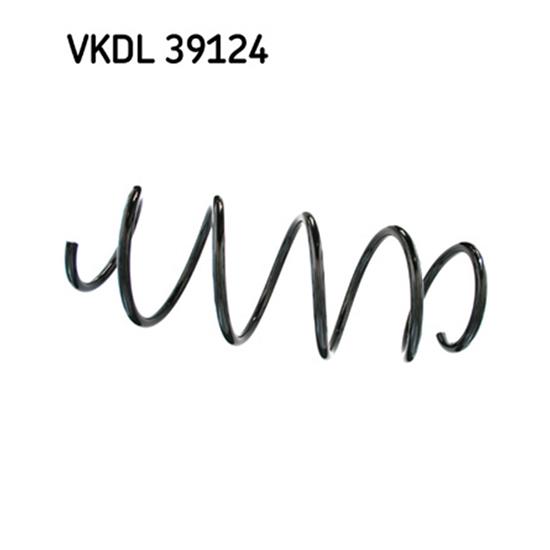 SKF Suspension Spring VKDL 39124