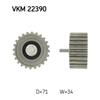 SKF Timing Cam Belt Deflection Guide Pulley VKM 22390