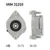 SKF Poly V Ribbed Belt Tensioner Pulley VKM 31210