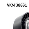 SKF Poly V Ribbed Belt Deflection Guide Pulley VKM 38881