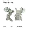 SKF Poly V Ribbed Belt Tensioner Pulley VKM 61044