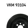 SKF Crankshaft Belt Pulley VKM 93104