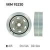 SKF Crankshaft Belt Pulley VKM 93230