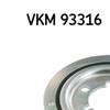 SKF Crankshaft Belt Pulley VKM 93316