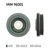 SKF Crankshaft Belt Pulley VKM 96001