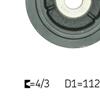 SKF Crankshaft Belt Pulley VKM 96001