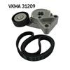 SKF Poly Fan V Ribbed Belt Set VKMA 31209