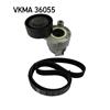 SKF V-Ribbed Belt Set VKMA 36055