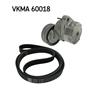 SKF Poly Fan V Ribbed Belt Set VKMA 60018