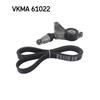 SKF Poly Fan V Ribbed Belt Set VKMA 61022
