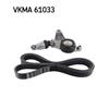 SKF Poly Fan V Ribbed Belt Set VKMA 61033