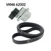 SKF V-Ribbed Belt Set VKMA 62002