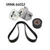 SKF V-Ribbed Belt Set VKMA 64012