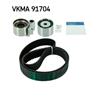 SKF Timing Cam Belt Kit VKMA 91704