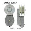 SKF Poly V Ribbed Belt Tensioner Pulley VKMCV 52017
