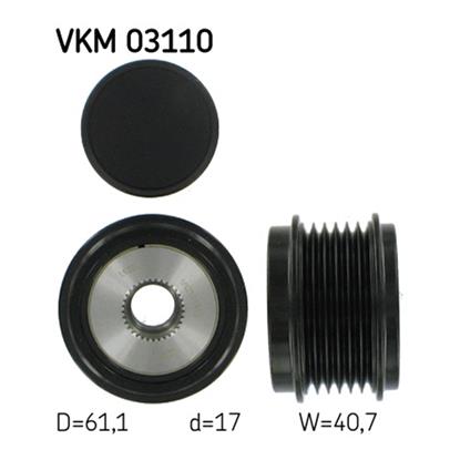 SKF Alternator Freewheel Clutch Pulley VKM 03110