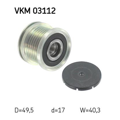 SKF Alternator Freewheel Clutch Pulley VKM 03112