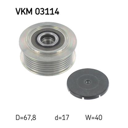 SKF Alternator Freewheel Clutch Pulley VKM 03114