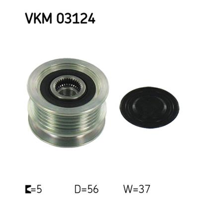 SKF Alternator Freewheel Clutch Pulley VKM 03124