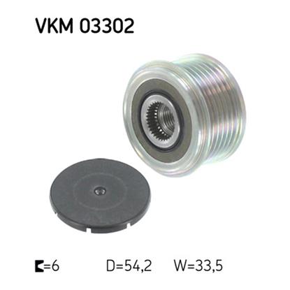 SKF Alternator Freewheel Clutch Pulley VKM 03302