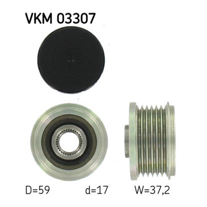 SKF Alternator Freewheel Clutch Pulley VKM 03307