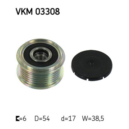 SKF Alternator Freewheel Clutch Pulley VKM 03308