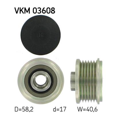 SKF Alternator Freewheel Clutch Pulley VKM 03608