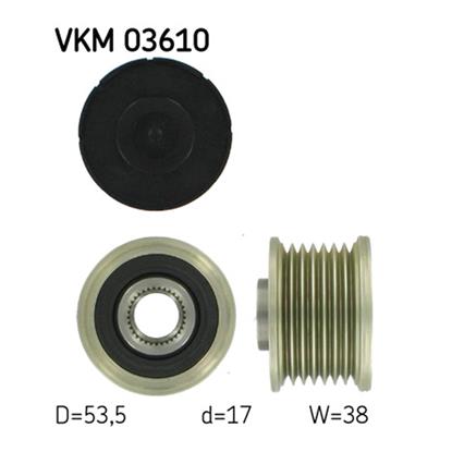 SKF Alternator Freewheel Clutch Pulley VKM 03610