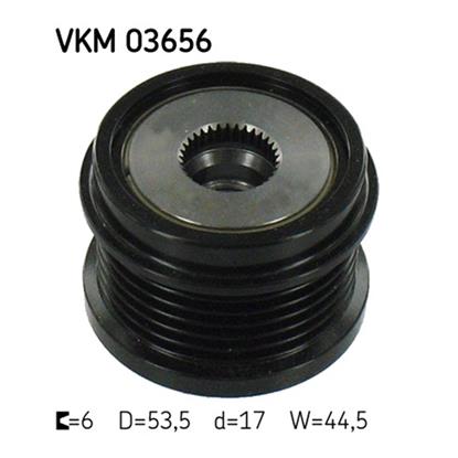 SKF Alternator Freewheel Clutch Pulley VKM 03656