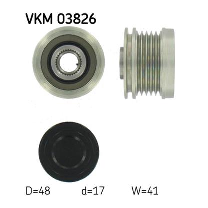 SKF Alternator Freewheel Clutch Pulley VKM 03826