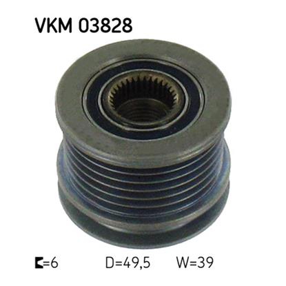 SKF Alternator Freewheel Clutch Pulley VKM 03828