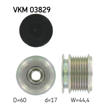 SKF Alternator Freewheel Clutch Pulley VKM 03829