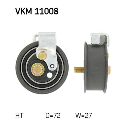 SKF Timing Cam Belt Tensioner Pulley VKM 11008