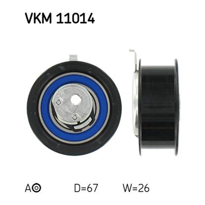 SKF Timing Cam Belt Tensioner Pulley VKM 11014