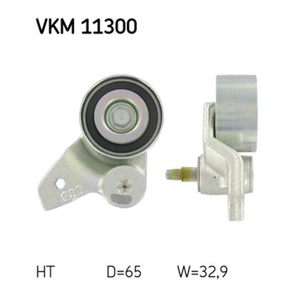 SKF Timing Cam Belt Tensioner Pulley VKM 11300