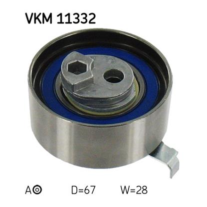 SKF Timing Cam Belt Tensioner Pulley VKM 11332