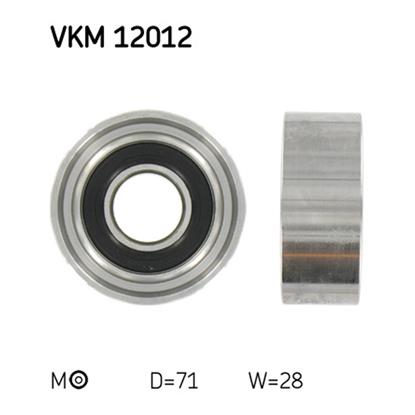 SKF Timing Cam Belt Tensioner Pulley VKM 12012