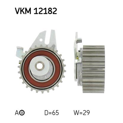 SKF Timing Cam Belt Tensioner Pulley VKM 12182
