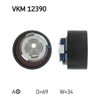 SKF Timing Cam Belt Tensioner Pulley VKM 12390