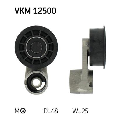 SKF Timing Cam Belt Tensioner Pulley VKM 12500